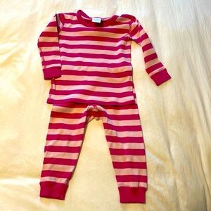 Hanna Anderson Long John Pajamas Organic Cotton